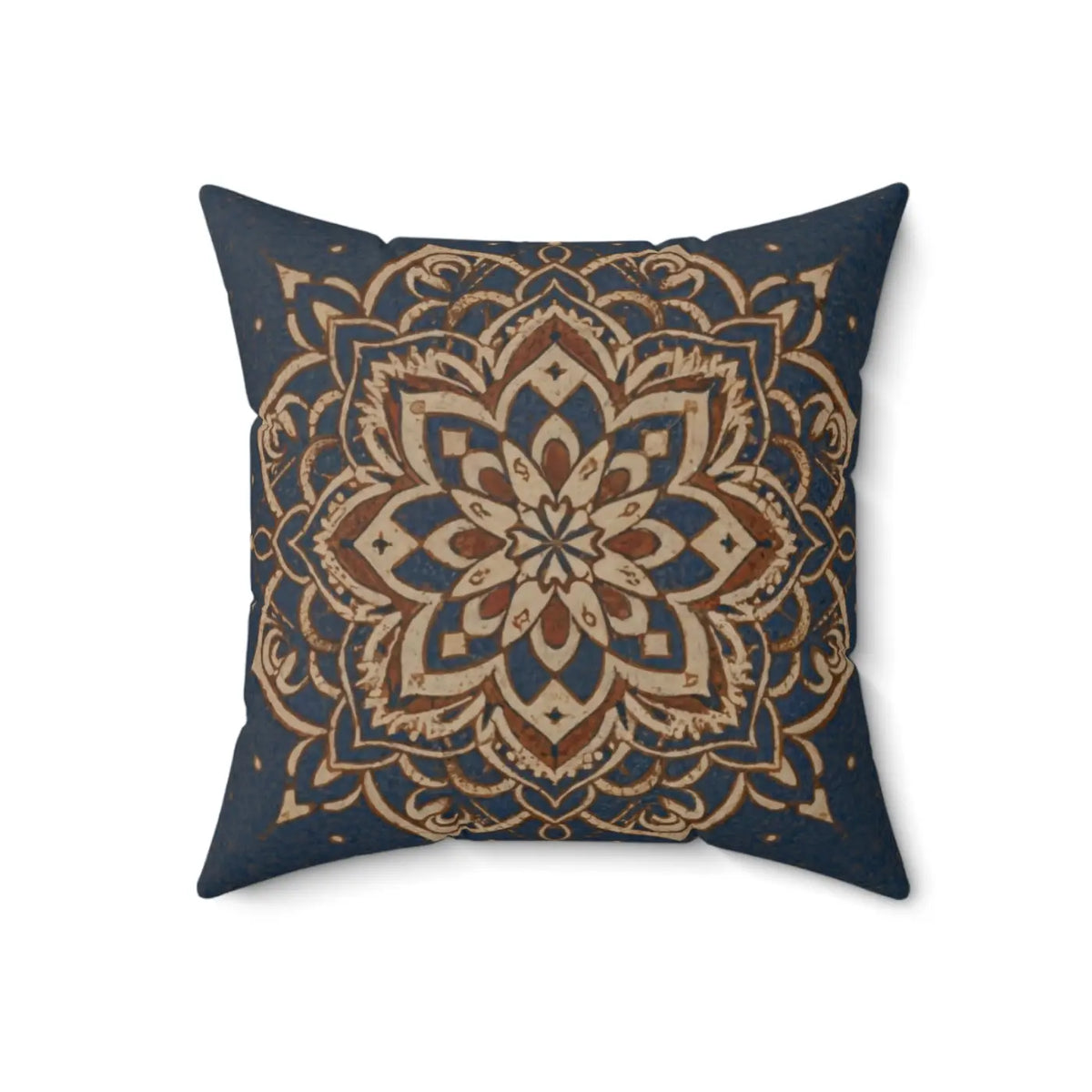 DipaliZ Geometrical Mandal Throw Pillow Spun Polyester