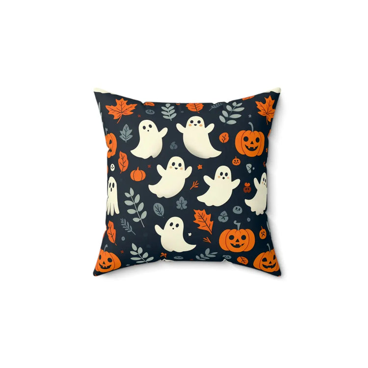 DipaliZ Jack O Lantern Halloween Square Pillow Polyester