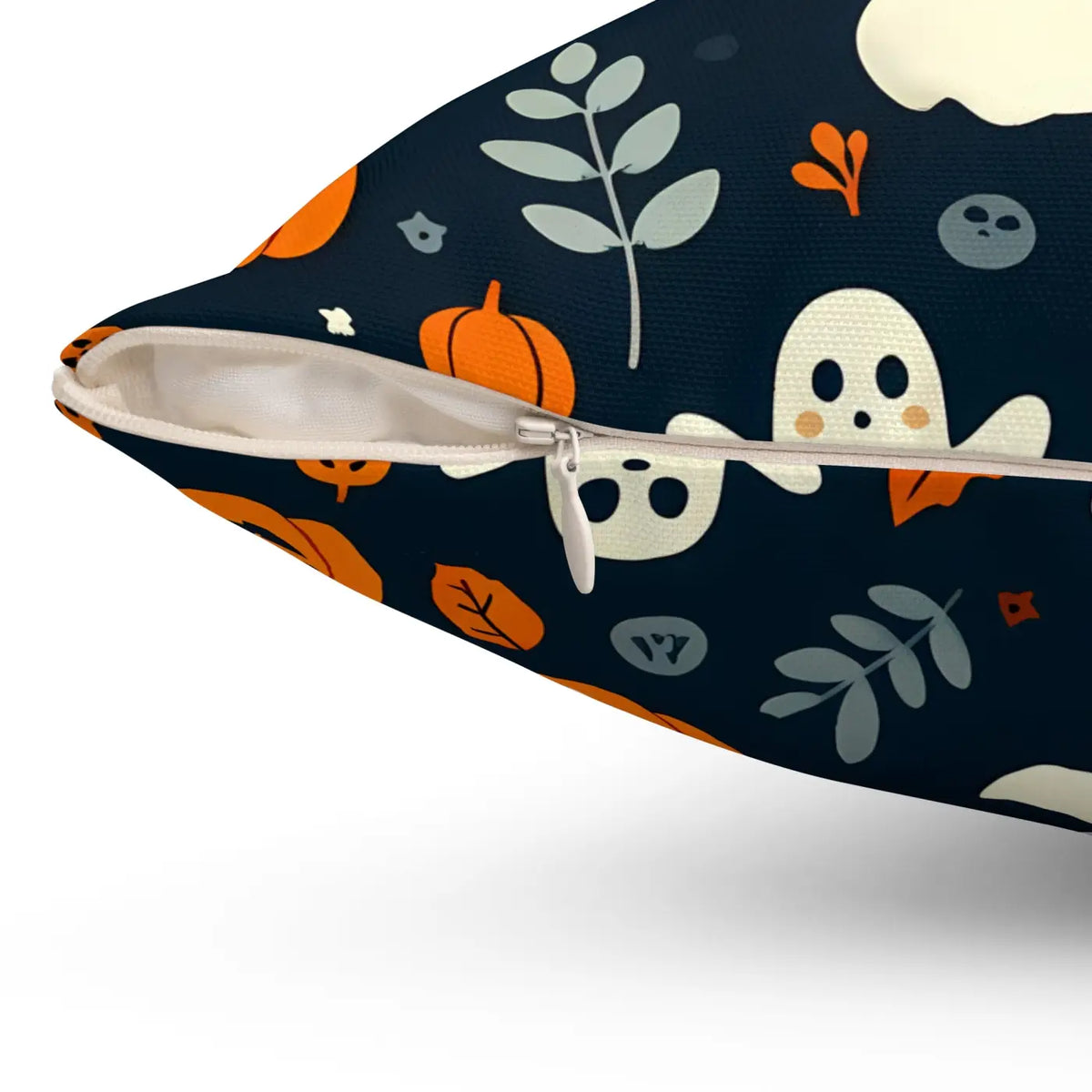 DipaliZ Jack O Lantern Halloween Square Pillow Polyester