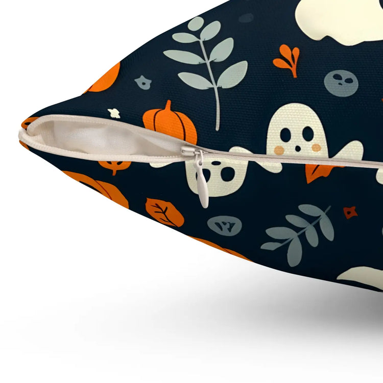 DipaliZ Jack O Lantern Halloween Square Pillow Polyester