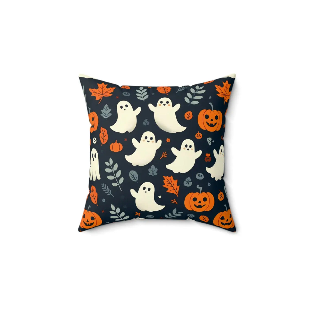 DipaliZ Jack O Lantern Halloween Square Pillow Polyester