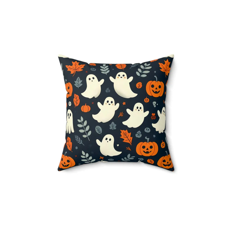 DipaliZ Jack O Lantern Halloween Square Pillow Polyester