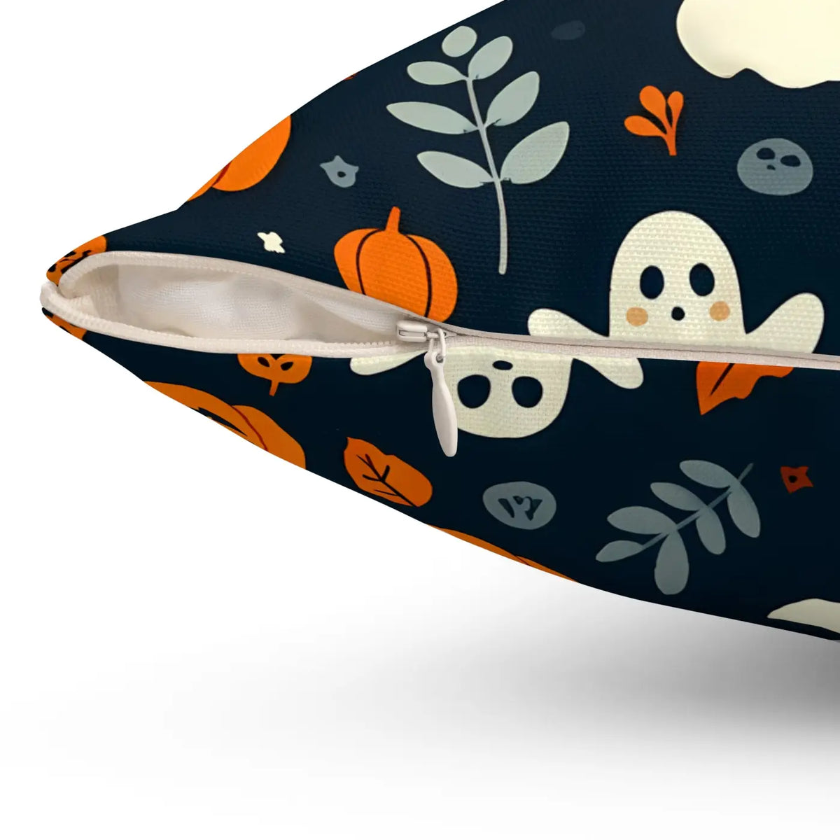 DipaliZ Jack O Lantern Halloween Square Pillow Polyester