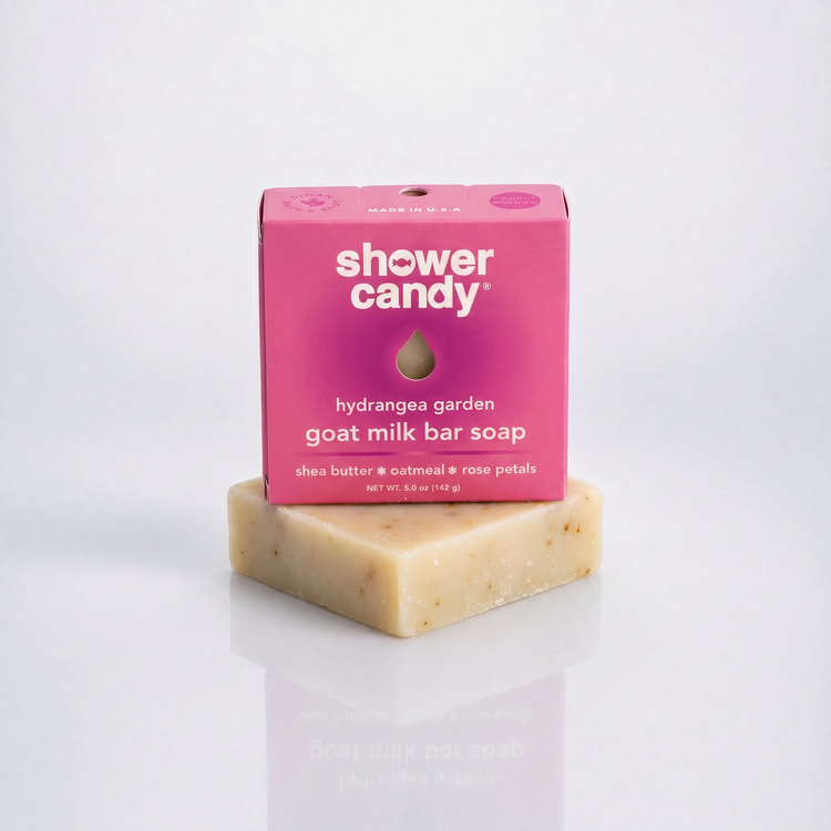 Hydrangea Garden Goat Milk Soap Bar