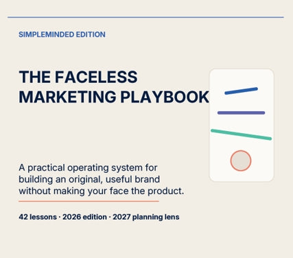 The Faceless Marketing Playbook