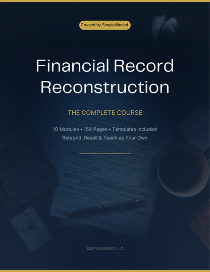 Financial Record Reconstruction