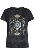 Sun & Moon Skeleton Tee – Cosmic Streetwear, Pre‑Loved & Like New