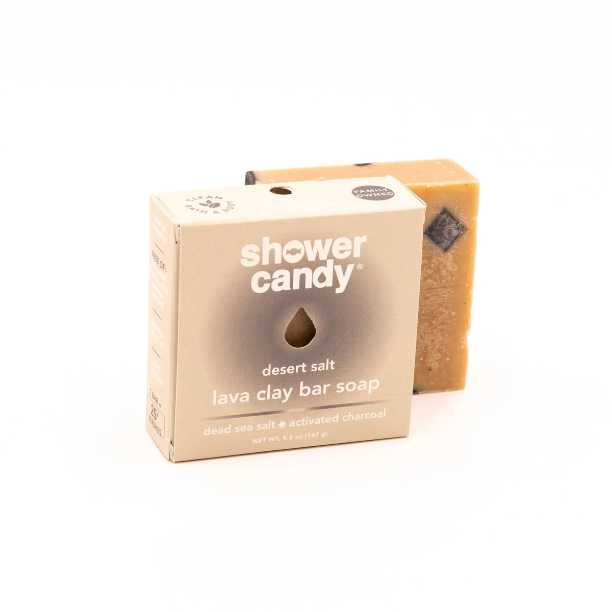 Desert Salt Lava Clay Body Wash Bar