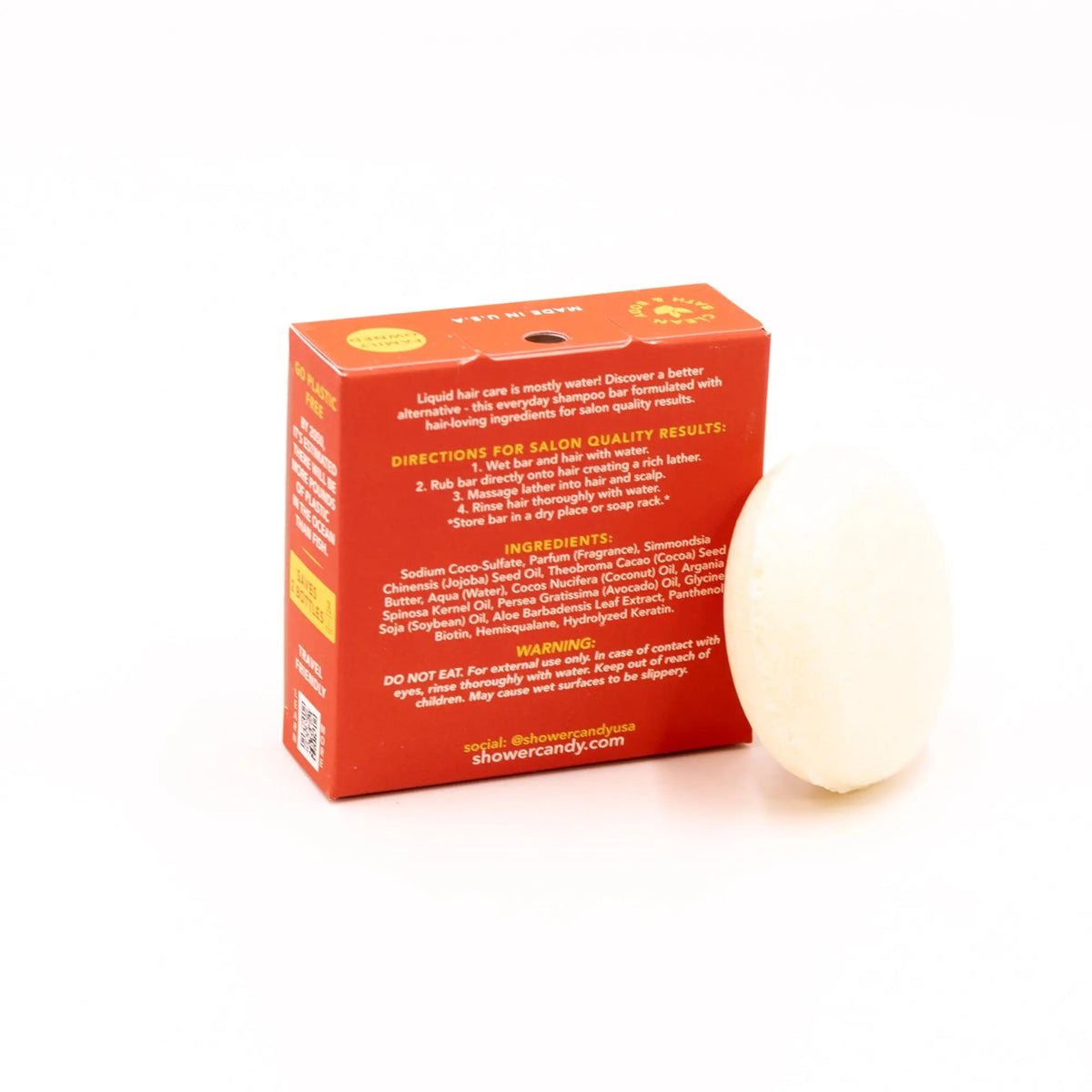 Pineapple Mango Shampoo Bar – Repair for Dry, Damaged Hair