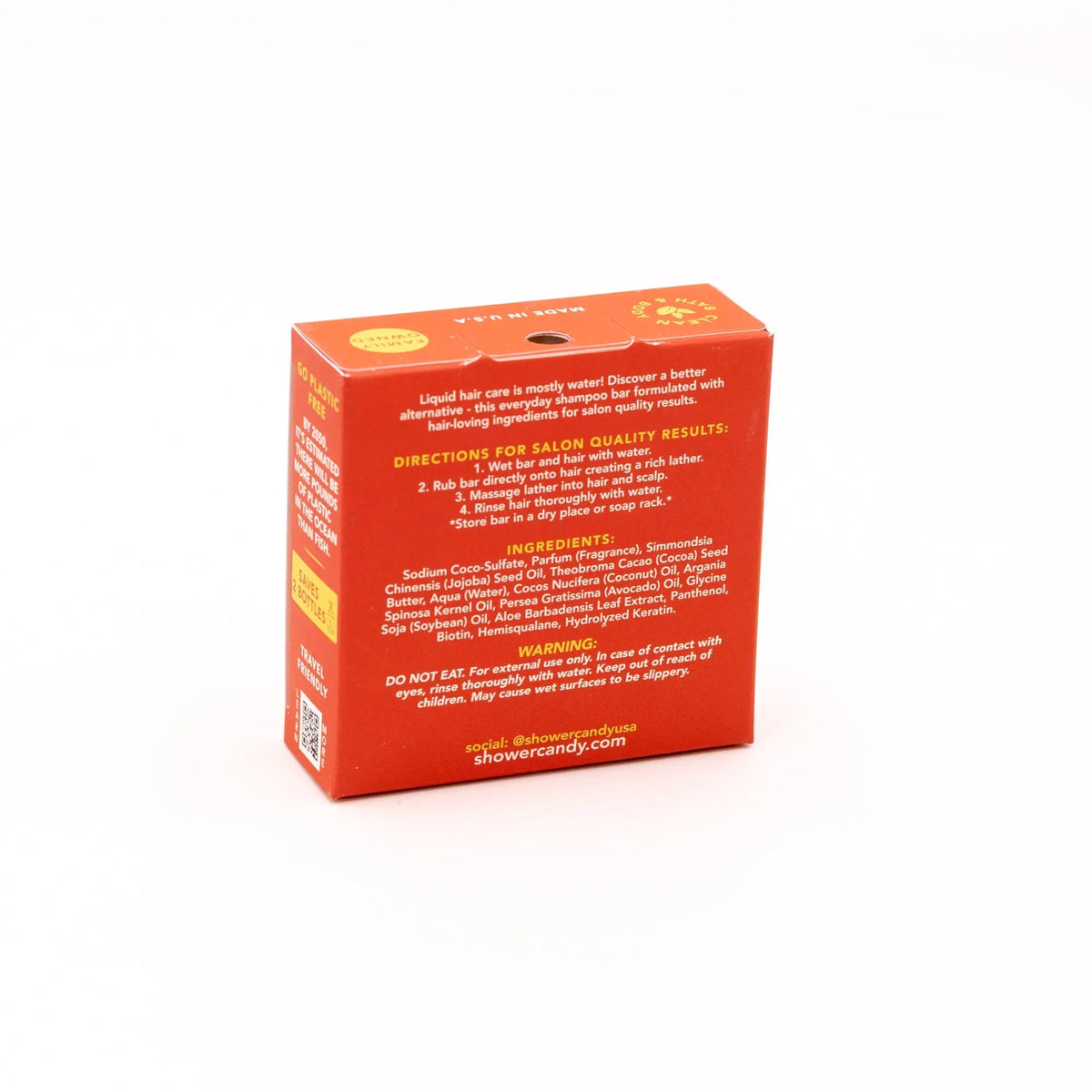 Pineapple Mango Shampoo Bar – Repair for Dry, Damaged Hair