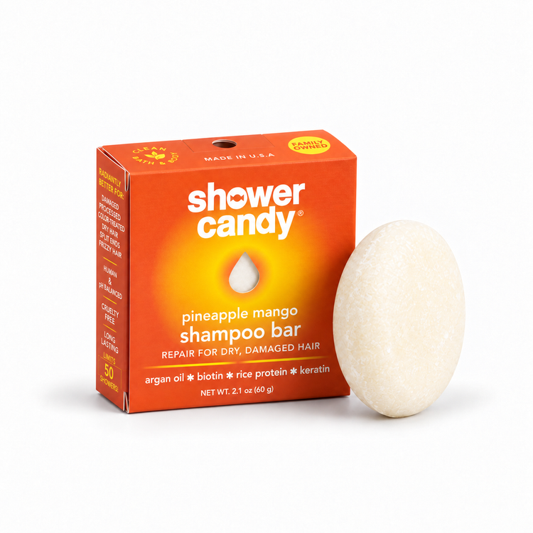 Pineapple Mango Shampoo Bar – Repair for Dry, Damaged Hair