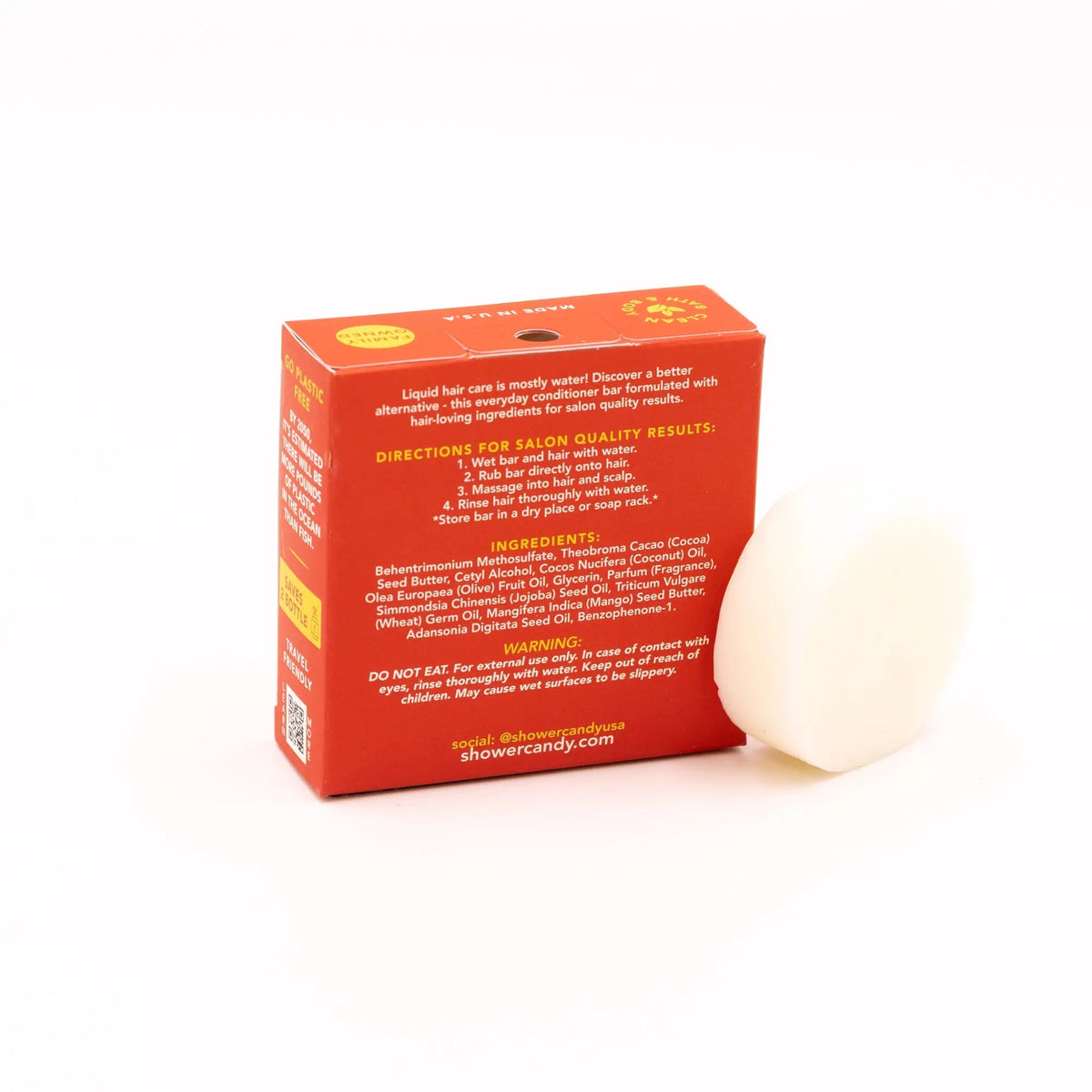 Pineapple Mango Conditioner Bar For All Hair Types