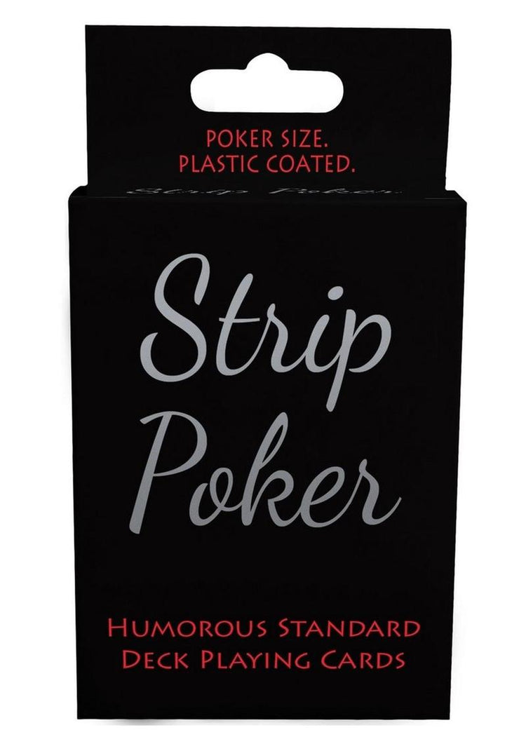 Strip Poker Card Game Humorous Standard Deck for Adults