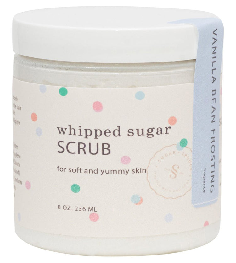 Whipped Sugar Scrub Vanilla Bean Frosting